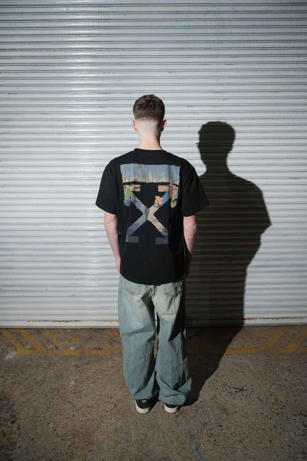 OFF-WHITE SPRING/SUMMER 2019 OIL PAINTING ARROWS TEE