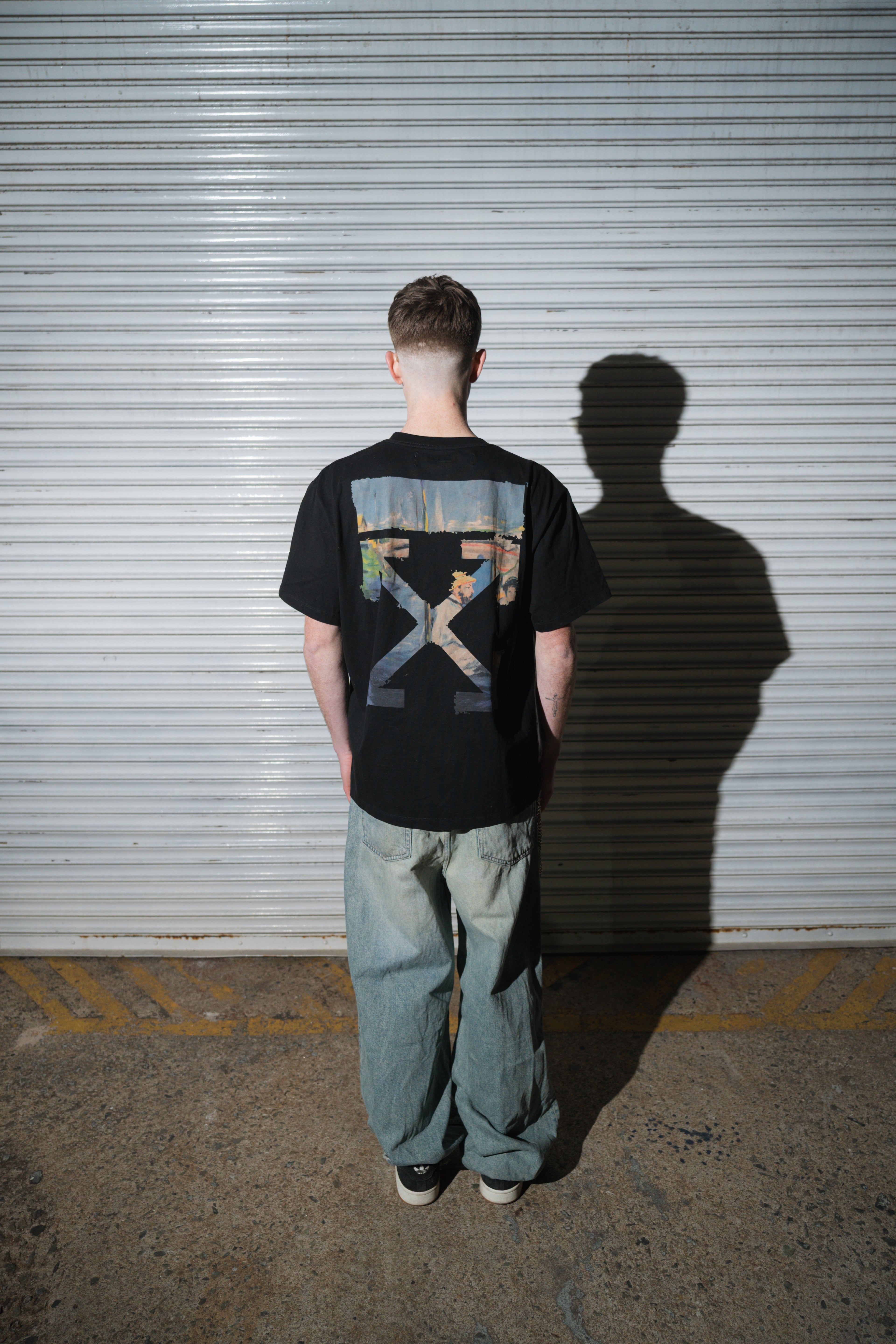 OFF-WHITE SPRING/SUMMER 2019 OIL PAINTING ARROWS TEE