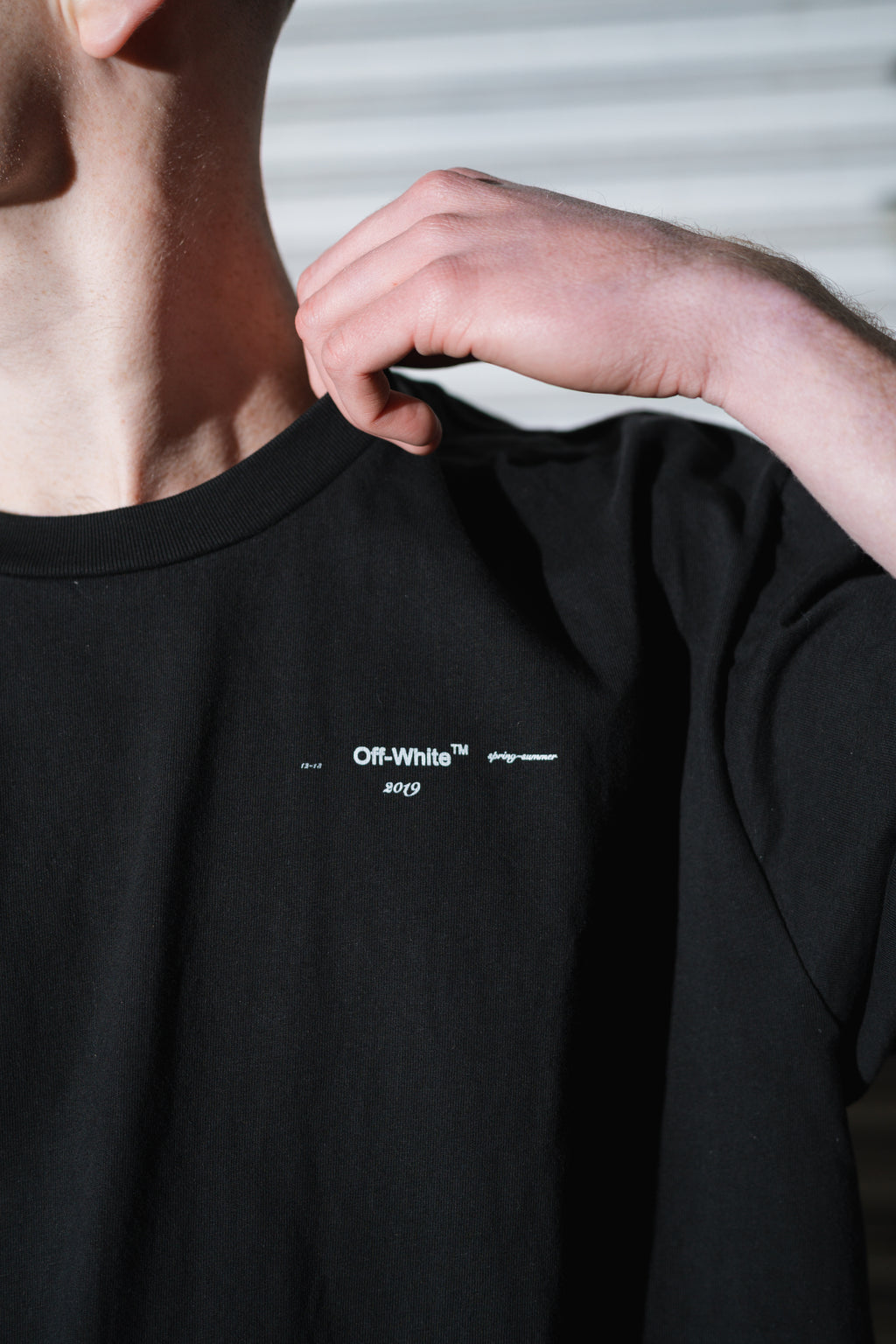 OFF-WHITE SPRING/SUMMER 2019 OIL PAINTING ARROWS TEE