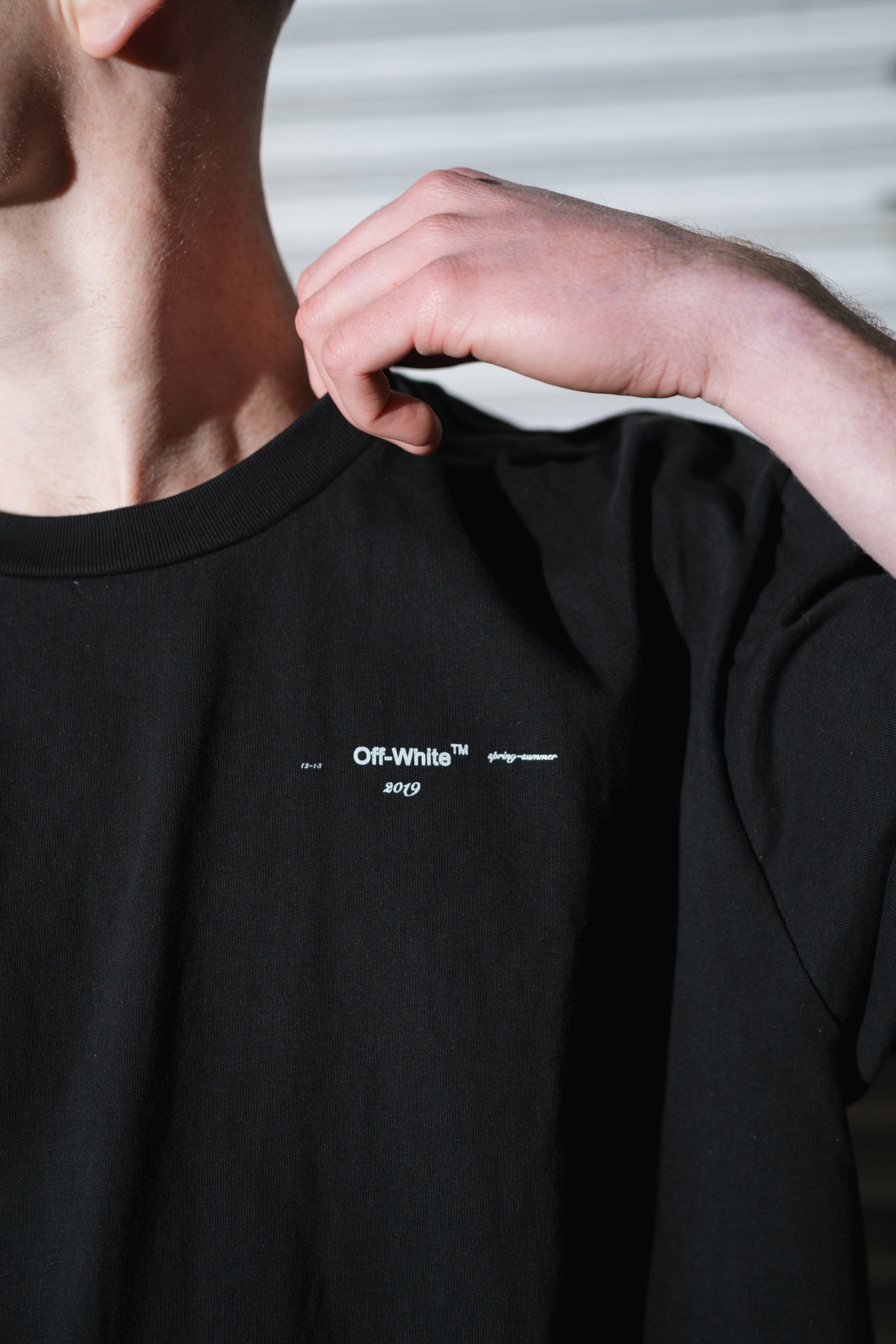 OFF-WHITE SPRING/SUMMER 2019 OIL PAINTING ARROWS TEE