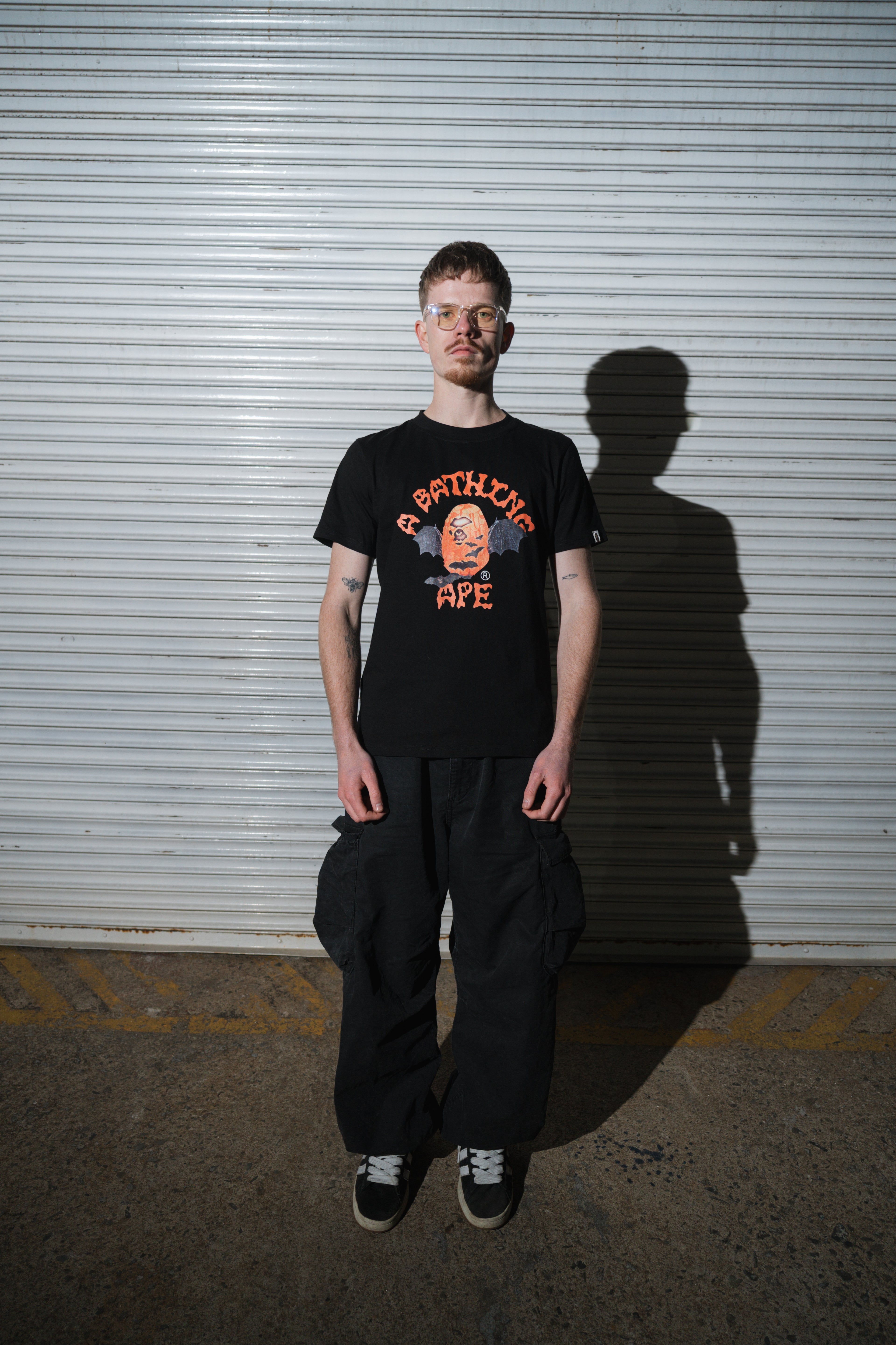 BAPE HALLOWEEN COLLEGE TEE