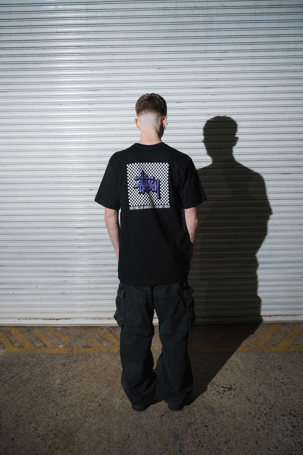 STÜSSY CHECKERS TEE