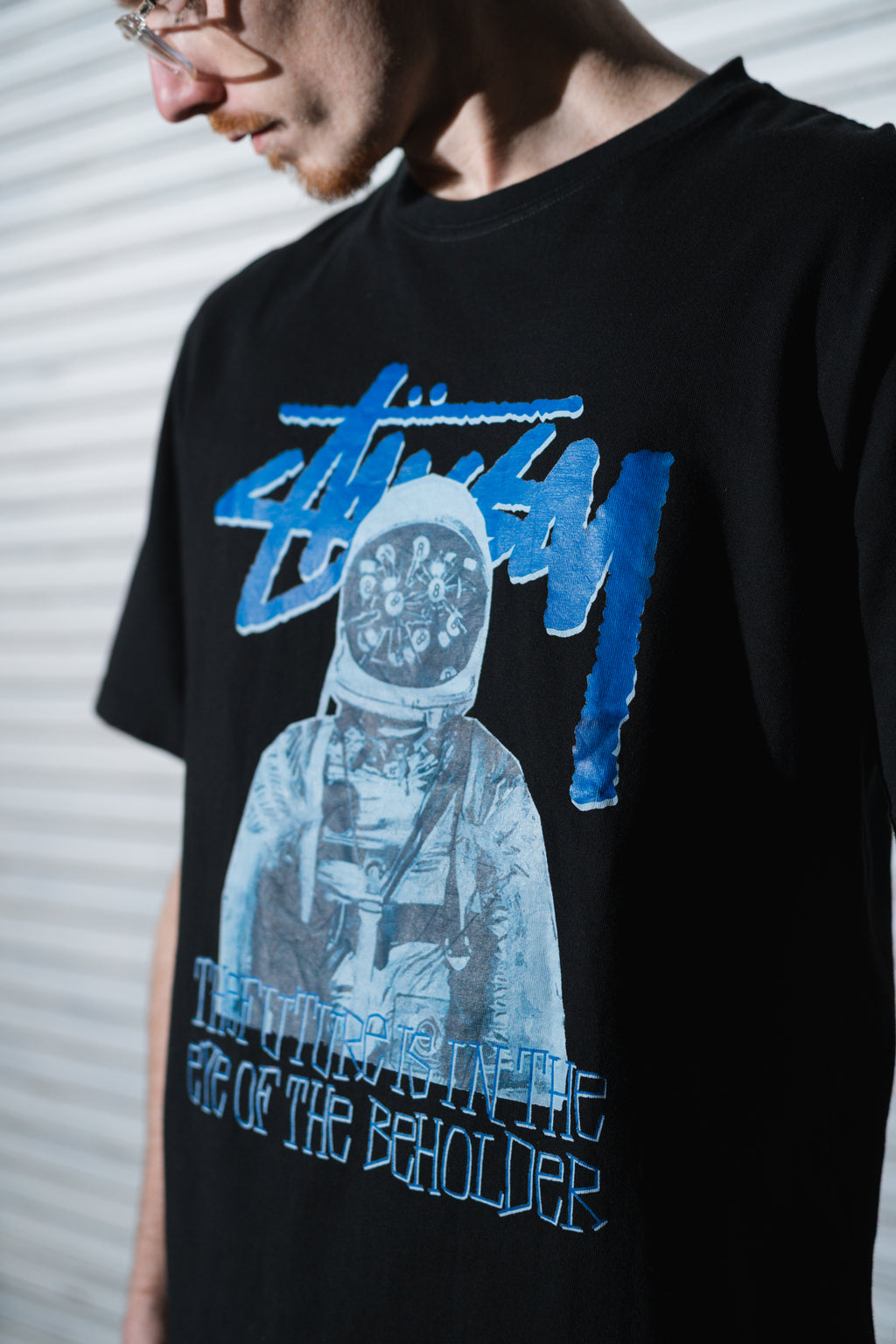 STÜSSY SPACEMAN PIGMENT DYED TEE
