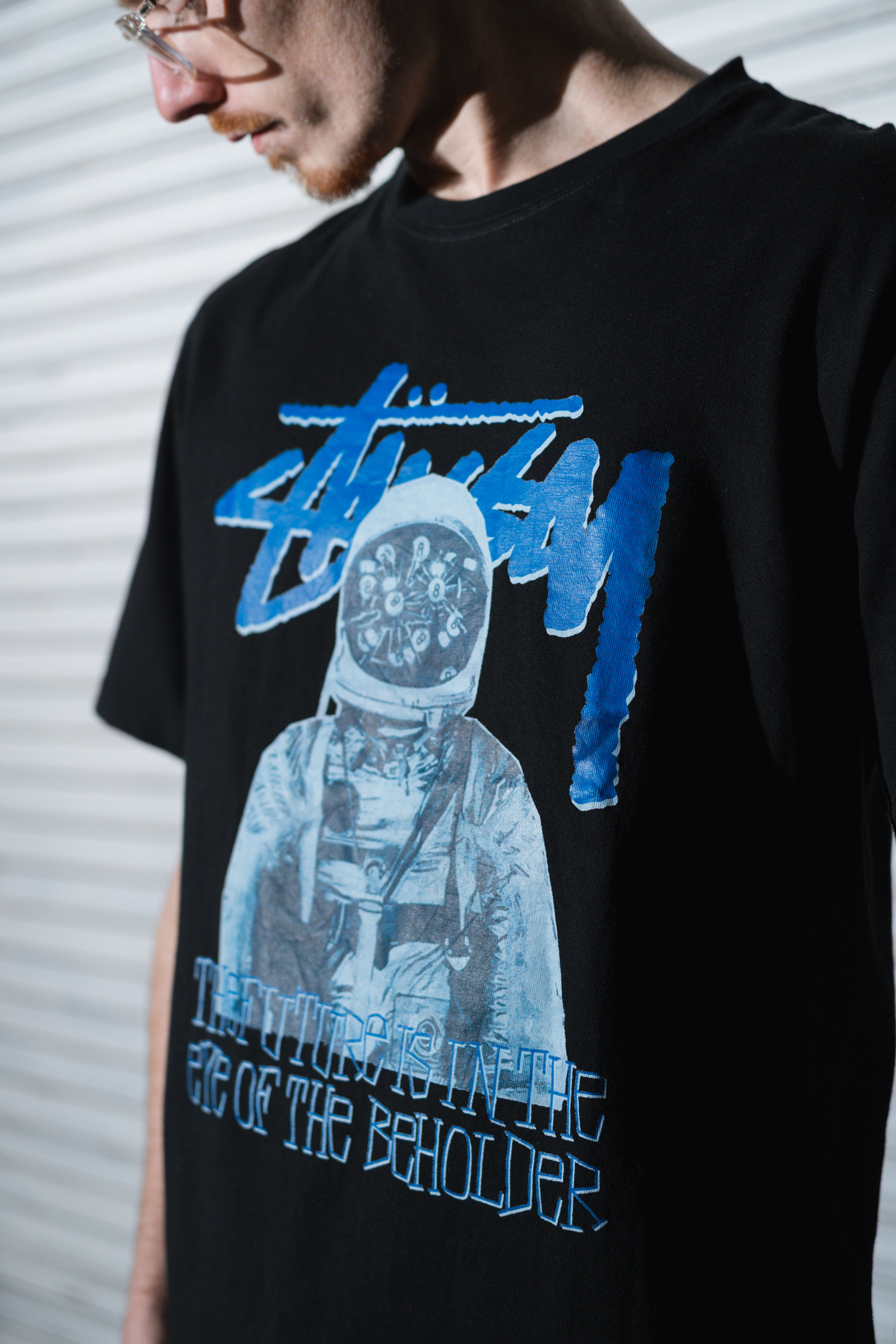 STÜSSY SPACEMAN PIGMENT DYED TEE