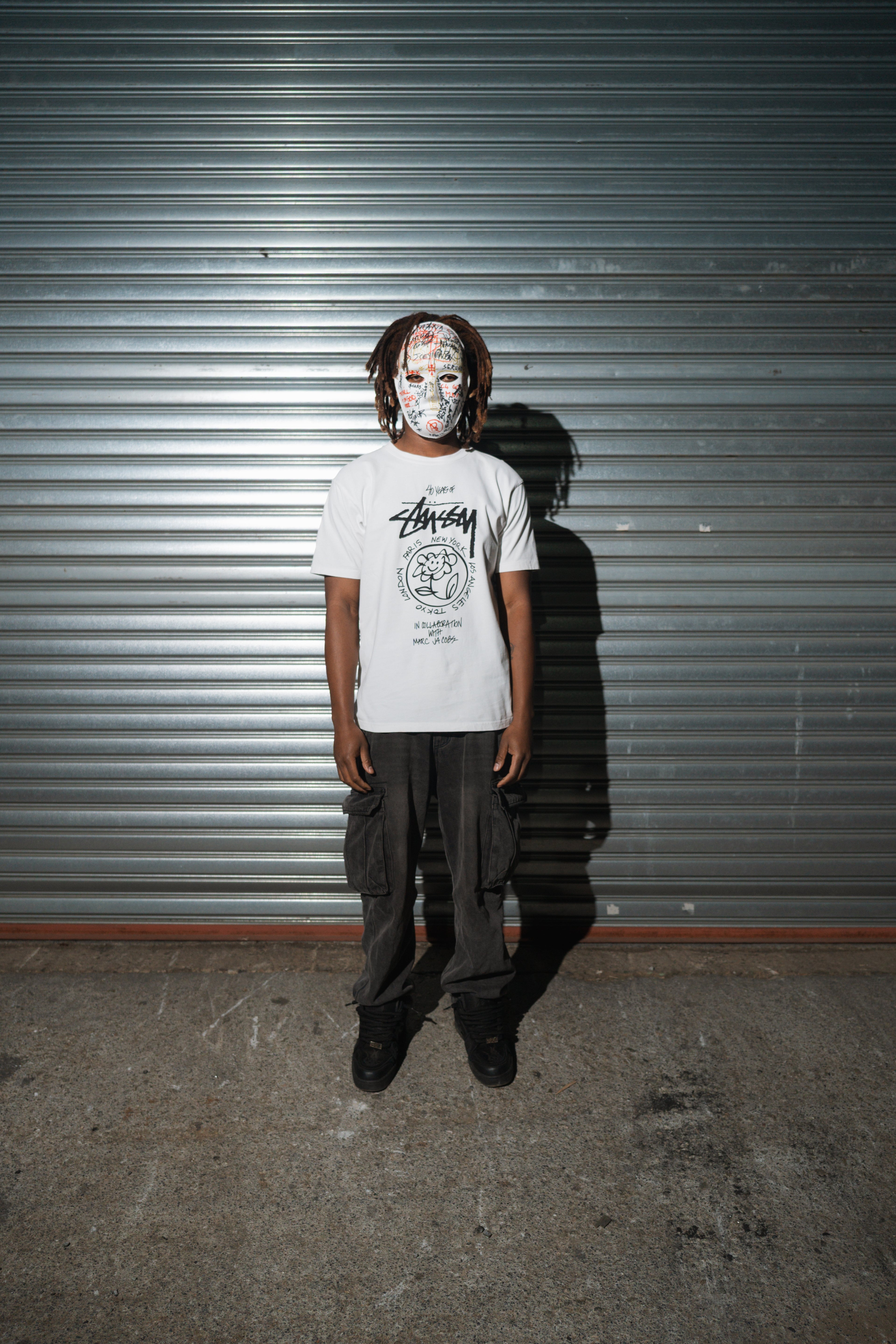 STÜSSY X MARC JACOBS 40TH ANNIVERSARY TEE