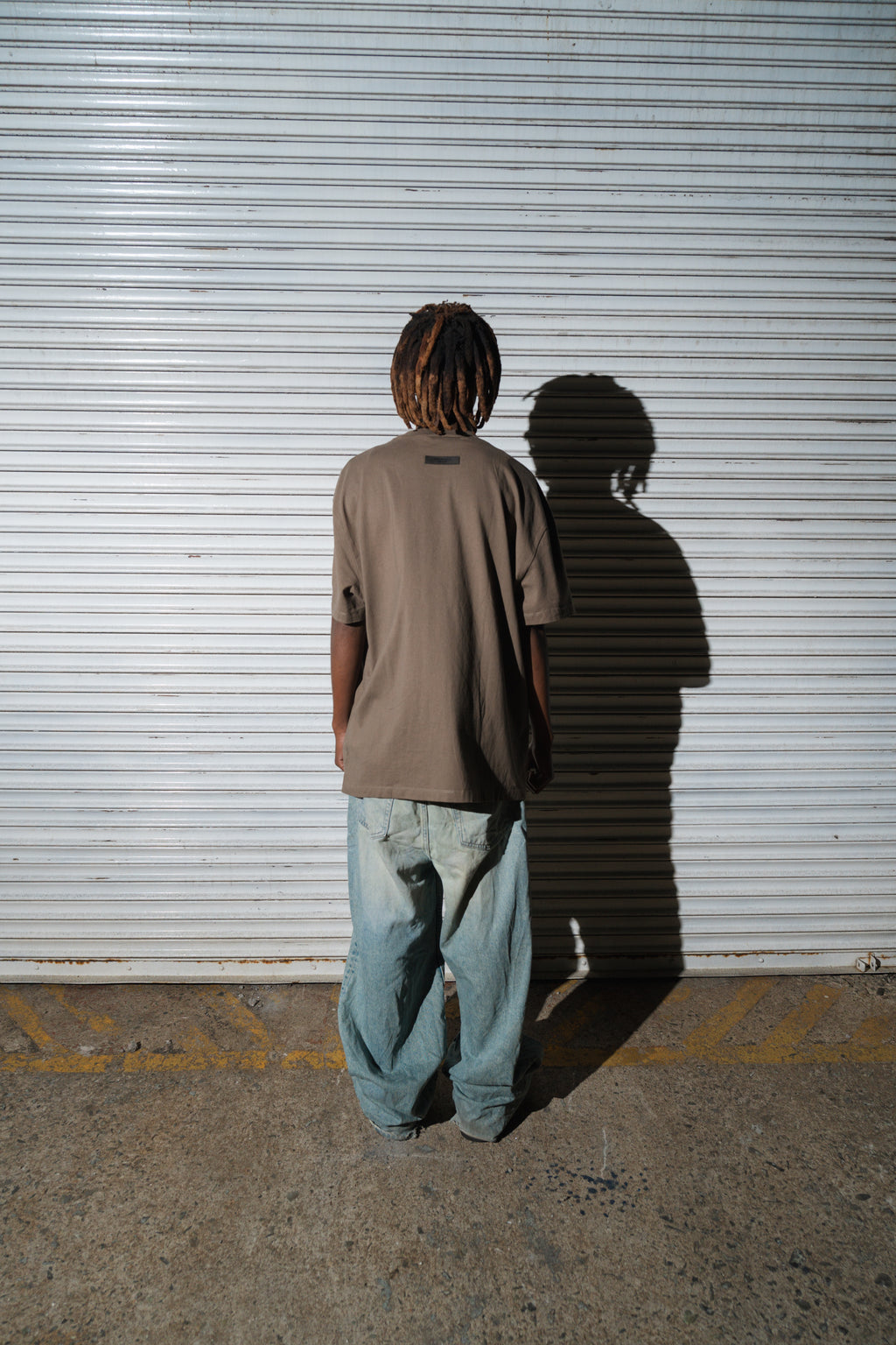 FEAR OF GOD ESSENTIALS MATTE LOGO OVERSIZED TEE