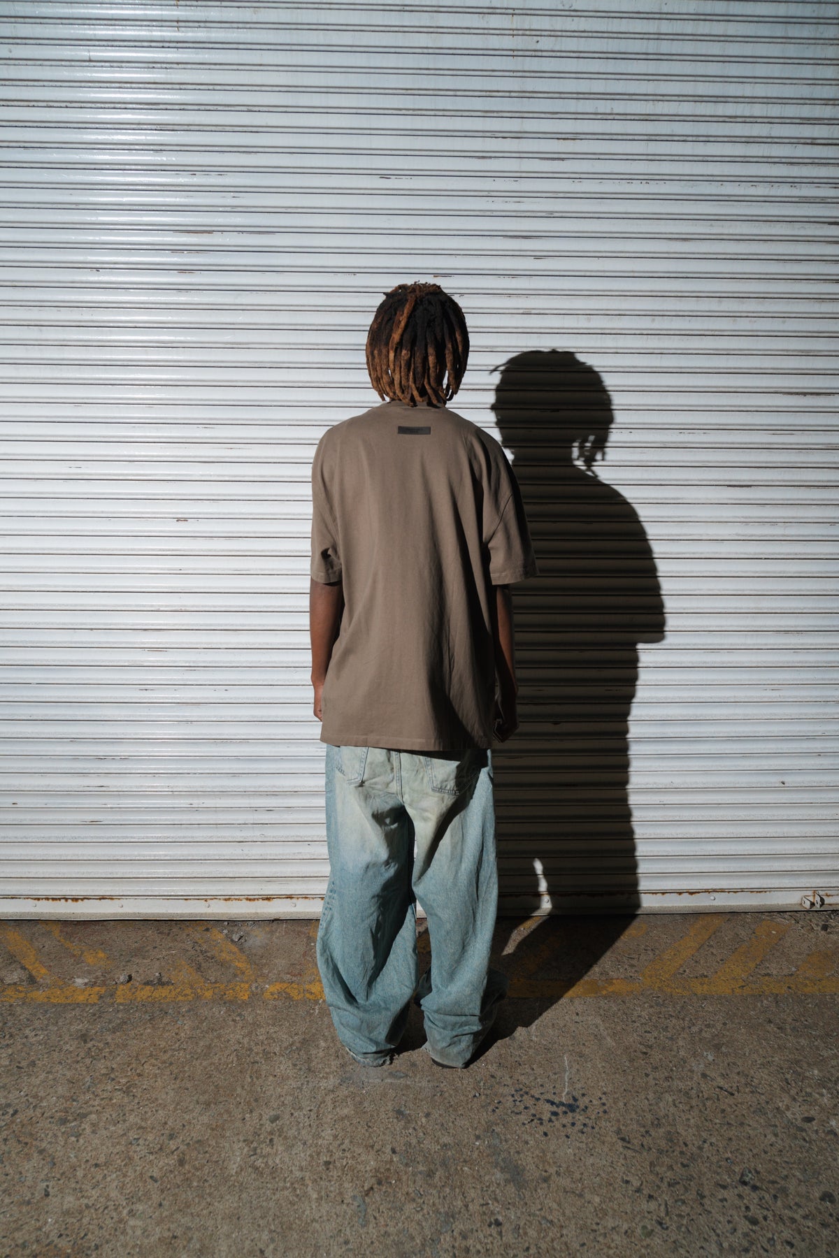 FEAR OF GOD ESSENTIALS MATTE LOGO OVERSIZED TEE